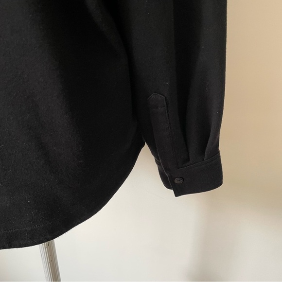 Rag & Bone Women’s Cotton Blend Soft Black Polo Quarter Button Collared Top XS - Picture 7 of 11